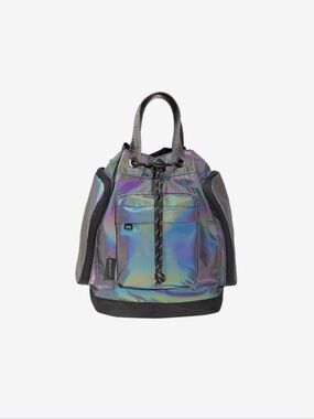 Rare Doughnut Pyramid Convertible Backpack Hanging Toiletry Bag Purse